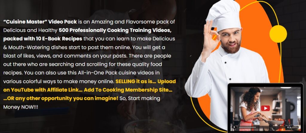 CUISINE MASTER Viral Video Pack 2