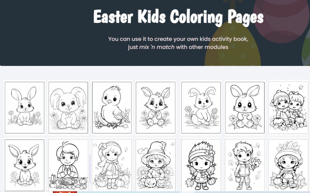 Easter Kids Activity Bundle 2024 1