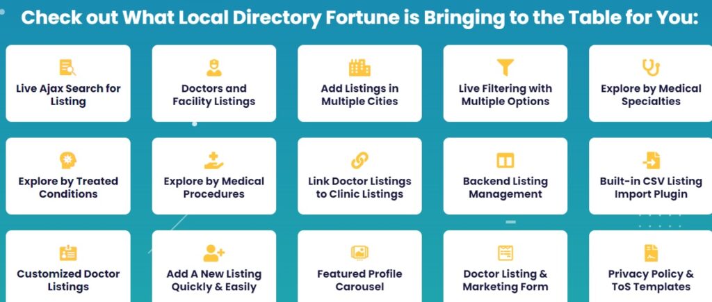 Local Directory Fortune - Healthcare 2