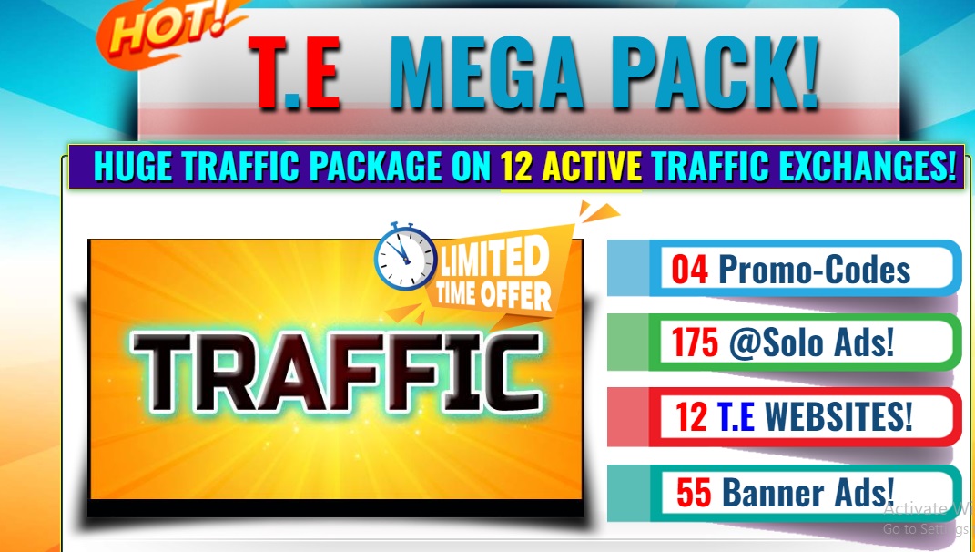 T.E MEGA TRAFFIC PACKAGE 2