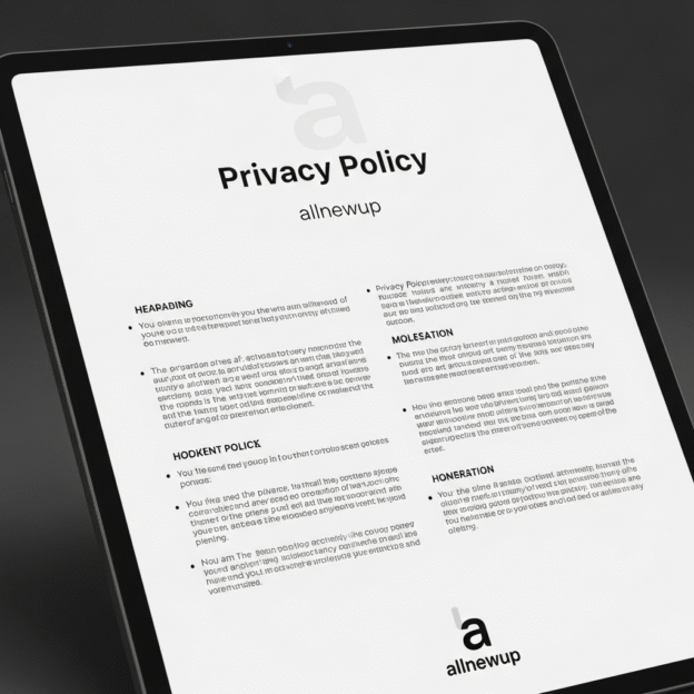Privacy Policy allnewup