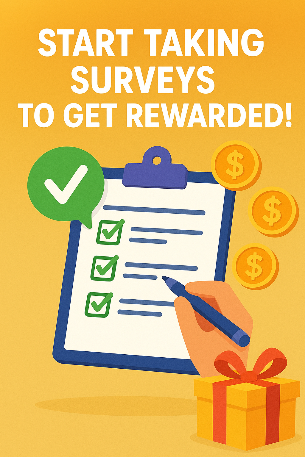 Start Taking Surveys to Get Rewarded!